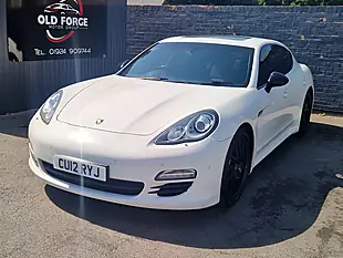 Used 2012 Porsche Panamera White - Interior and Exterior details 5