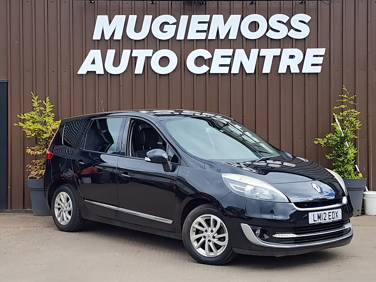 Used 2012 Renault Grand Scenic Dynamique Tomtom Black - Front View