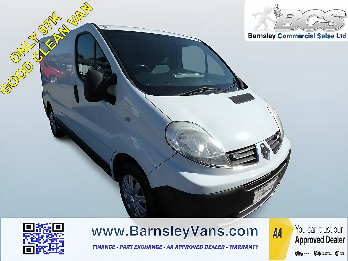 Used 2012 Renault Trafic SL27 Eco L1H1 Swb White - Front View