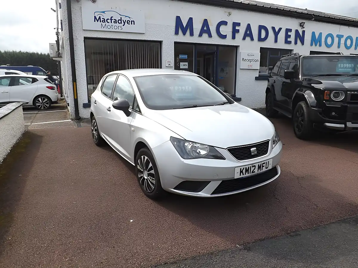 Used 2012 SEAT Ibiza S Silver - Front View