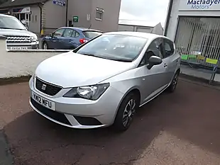 Used 2012 SEAT Ibiza S Silver - Interior and Exterior details 3