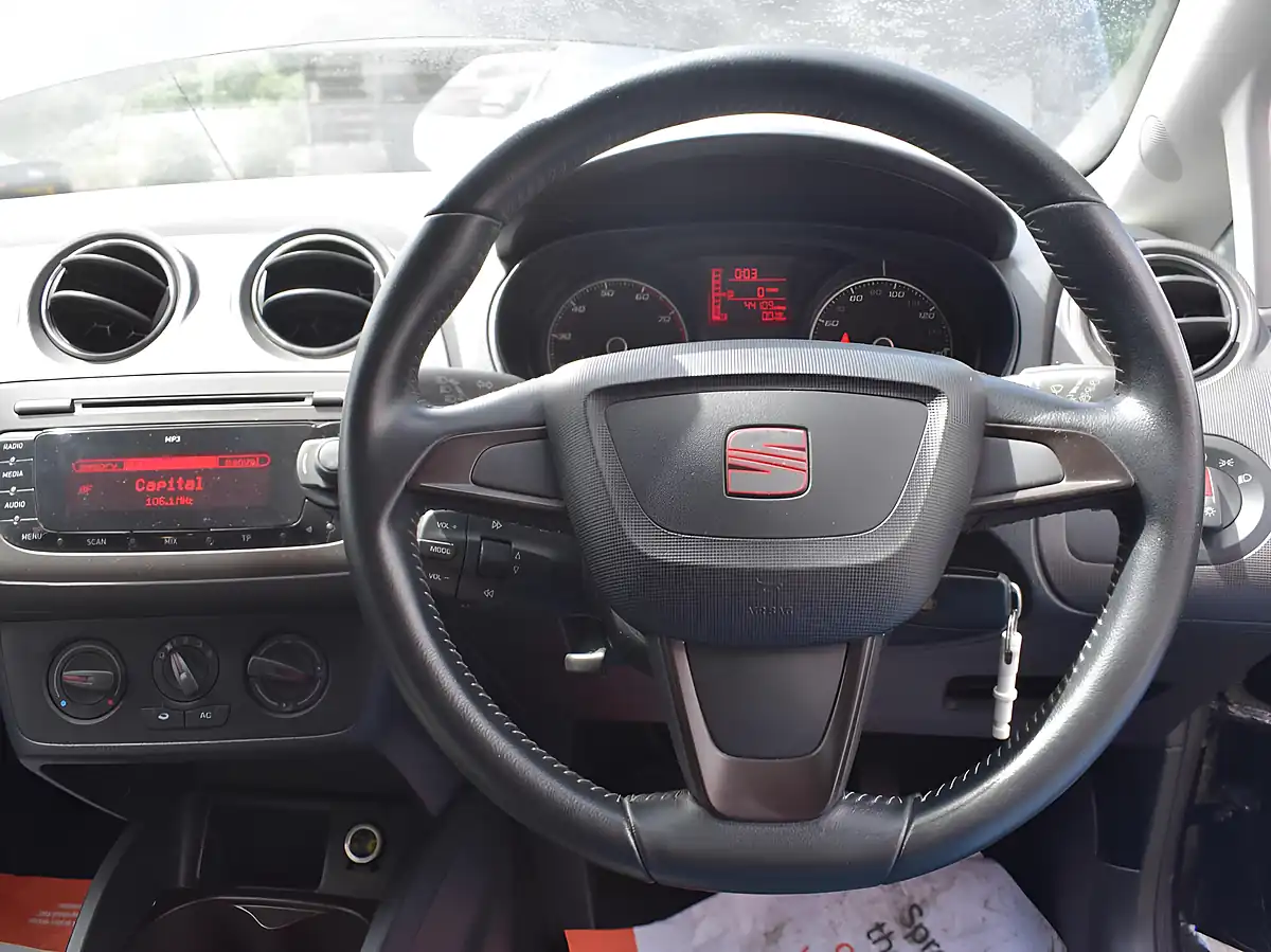 Used 2012 SEAT Ibiza Se Sport Coupe Black - Interior and Exterior details 12