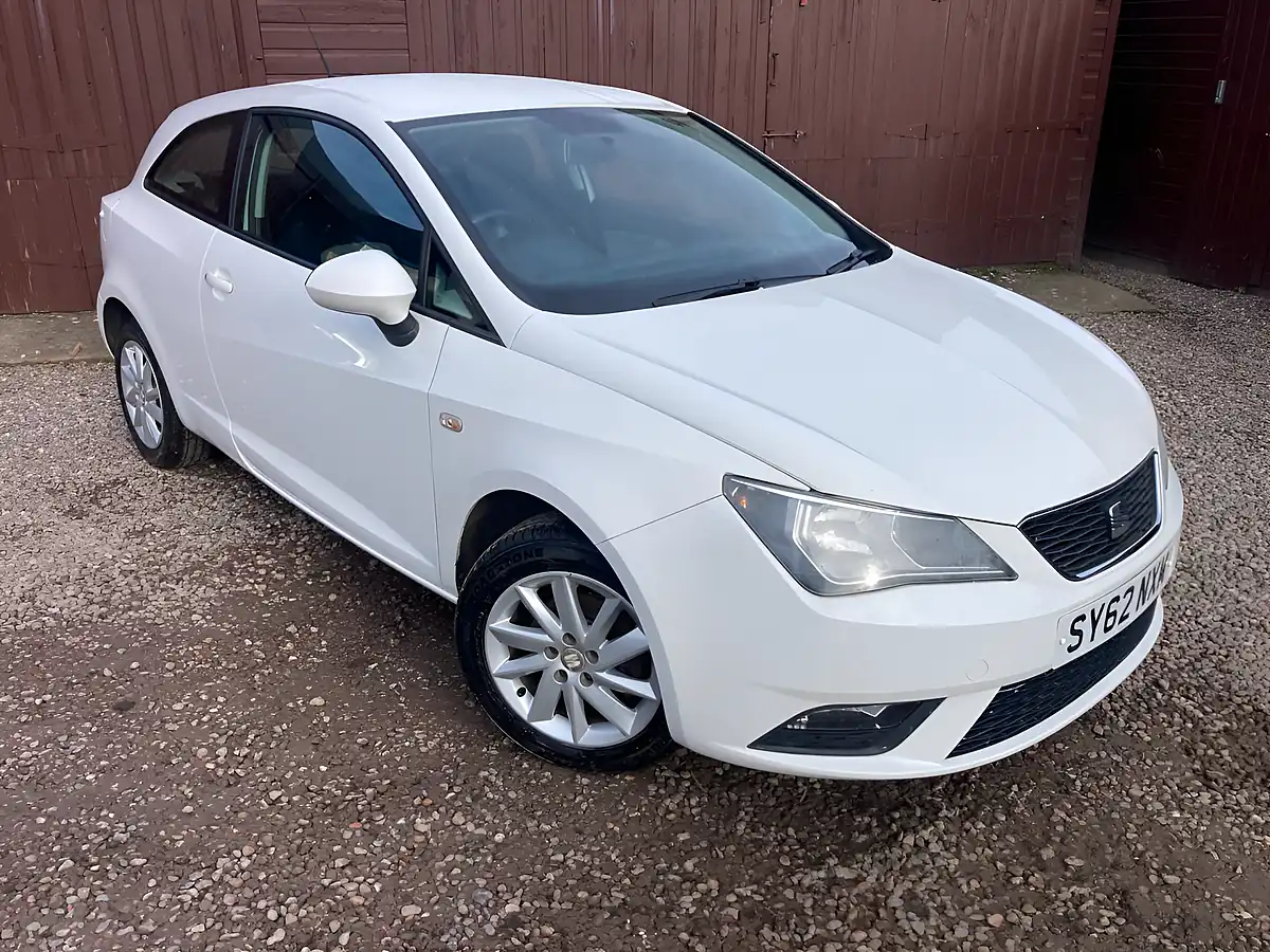 Used 2012 SEAT Ibiza Se White - Front View