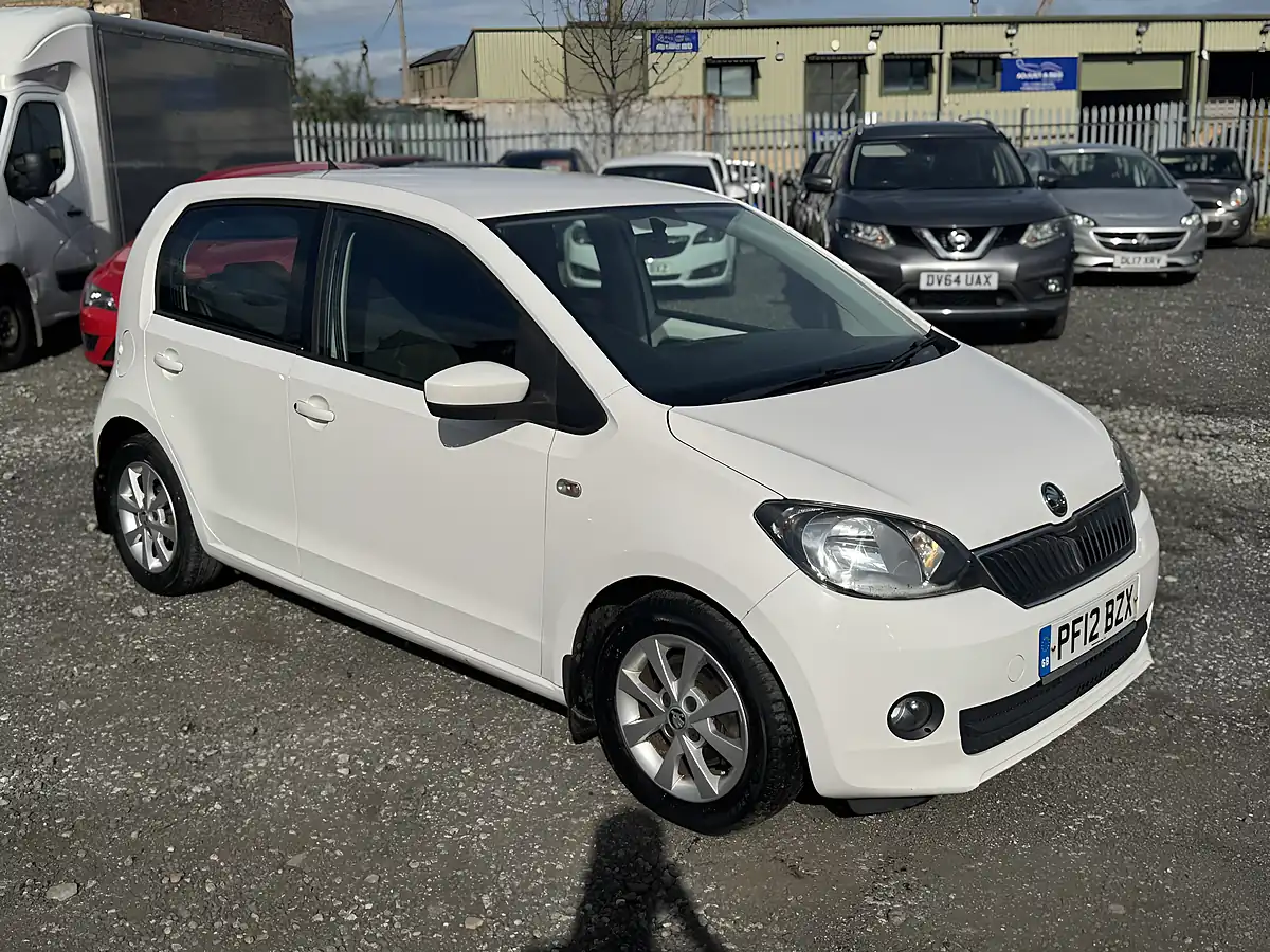 Used 2012 Skoda Citigo Elegance White - Front View
