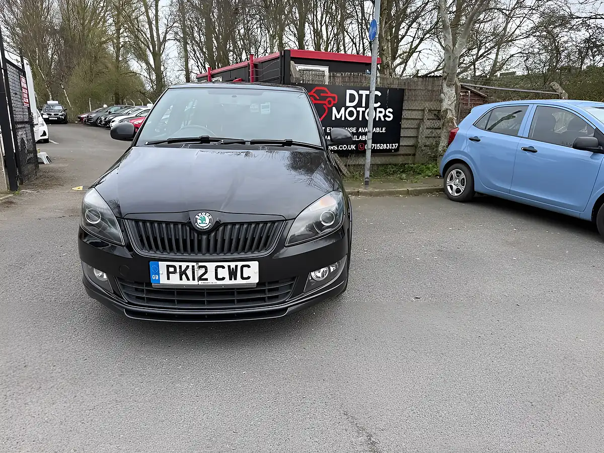Used 2012 Skoda Fabia Monte Carlo Black - Front View