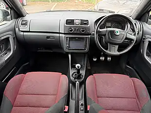 Used 2012 Skoda Fabia Monte Carlo Black - Interior and Exterior details 16