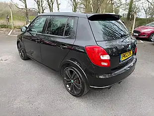 Used 2012 Skoda Fabia Monte Carlo Black - Interior and Exterior details 7