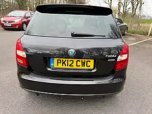 Used 2012 Skoda Fabia Monte Carlo Black - Interior and Exterior details 8