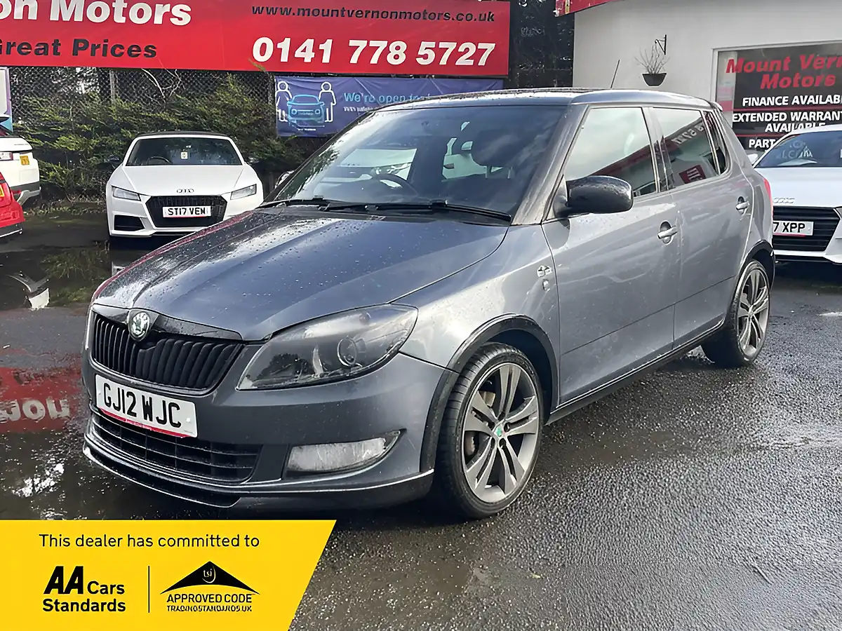 Used 2012 Skoda Fabia Monte Carlo Grey - Front View