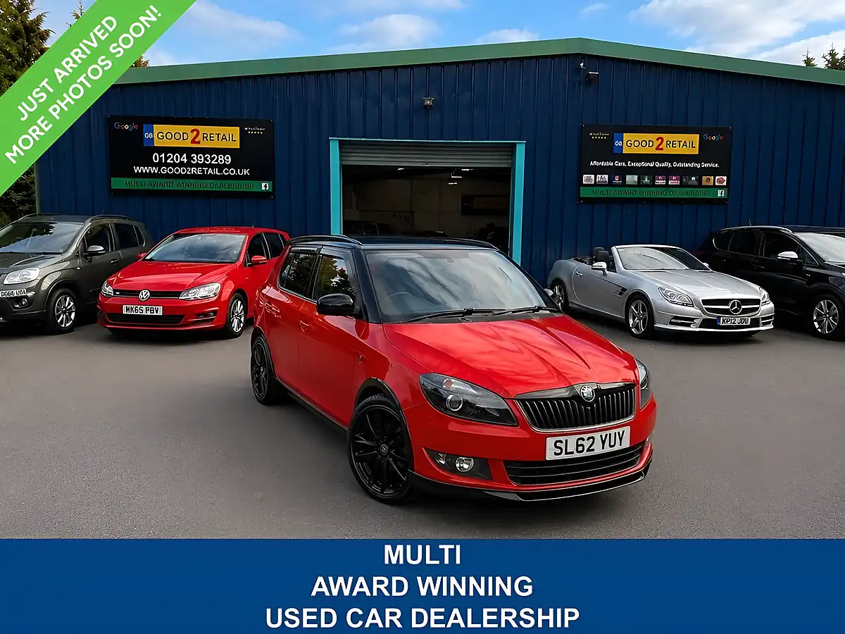 Used 2012 Skoda Fabia Monte Carlo Red - Front View