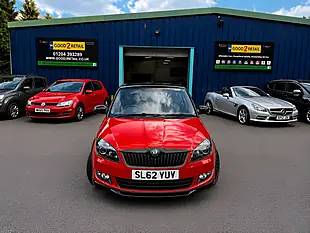 Used 2012 Skoda Fabia Monte Carlo Red - Interior and Exterior details 2