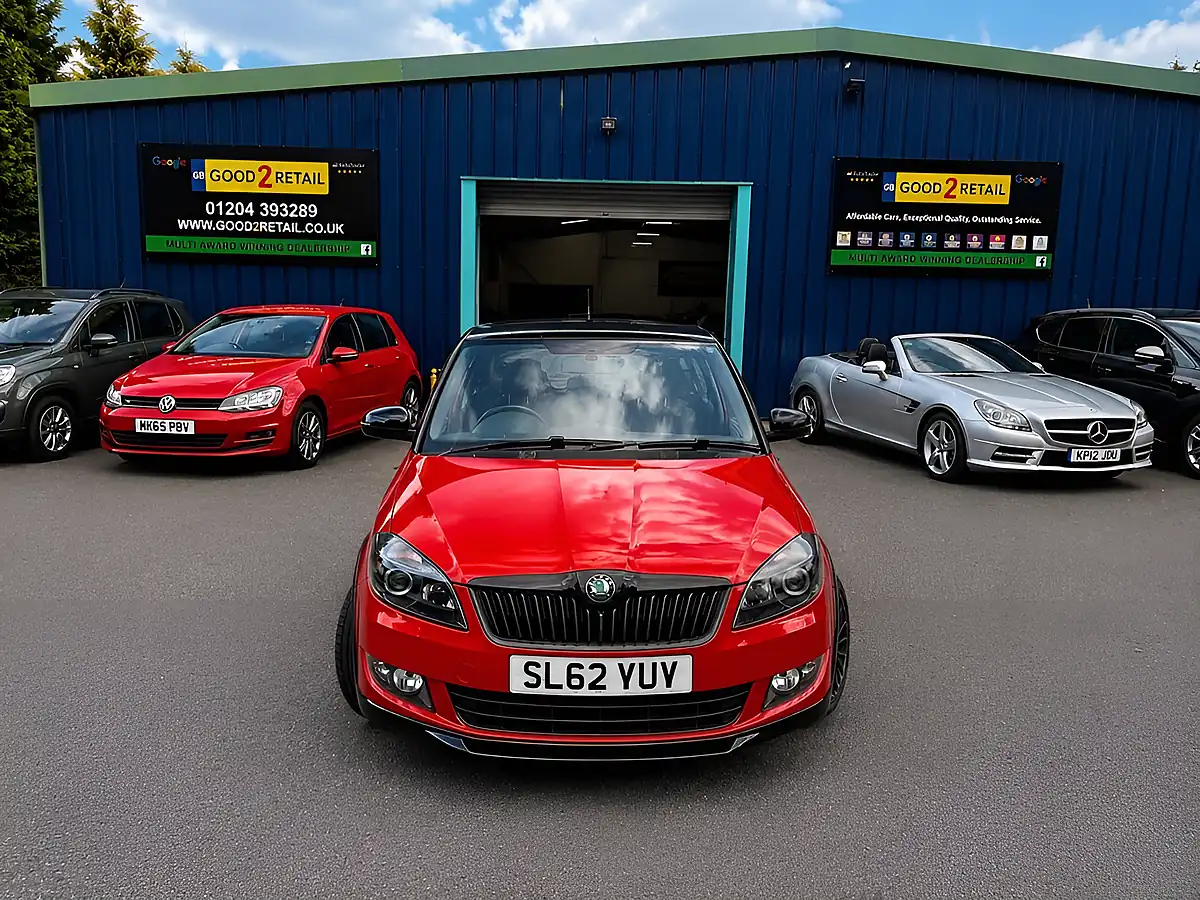 Used 2012 Skoda Fabia Monte Carlo Red - Interior and Exterior details 2