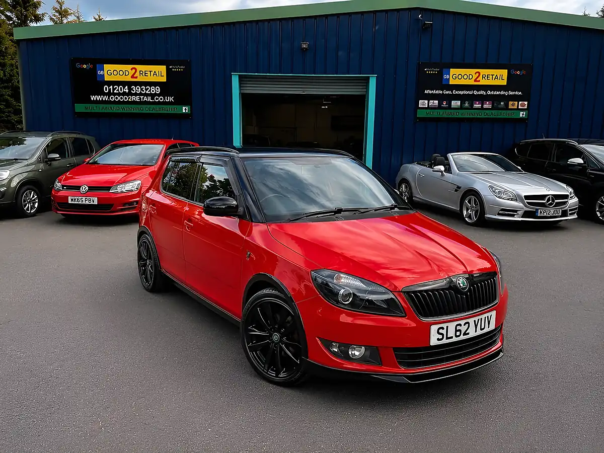 Used 2012 Skoda Fabia Monte Carlo Red - Interior and Exterior details 3