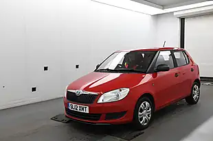 Used 2012 Skoda Fabia S Red - Interior and Exterior details 2