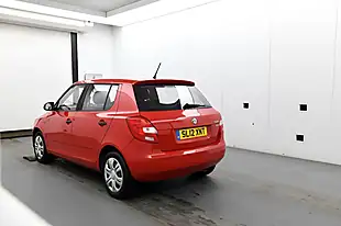 Used 2012 Skoda Fabia S Red - Interior and Exterior details 3