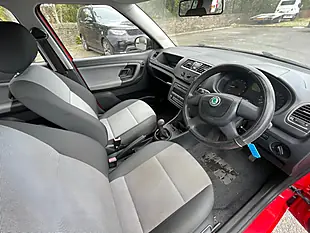 Used 2012 Skoda Fabia S Red - Interior and Exterior details 11