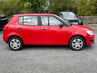 Used 2012 Skoda Fabia S Red - Interior and Exterior details 2