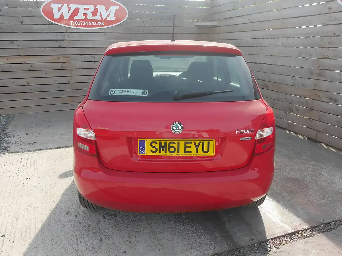Used 2012 Skoda Fabia Se Corrida Red - Interior and Exterior details 8