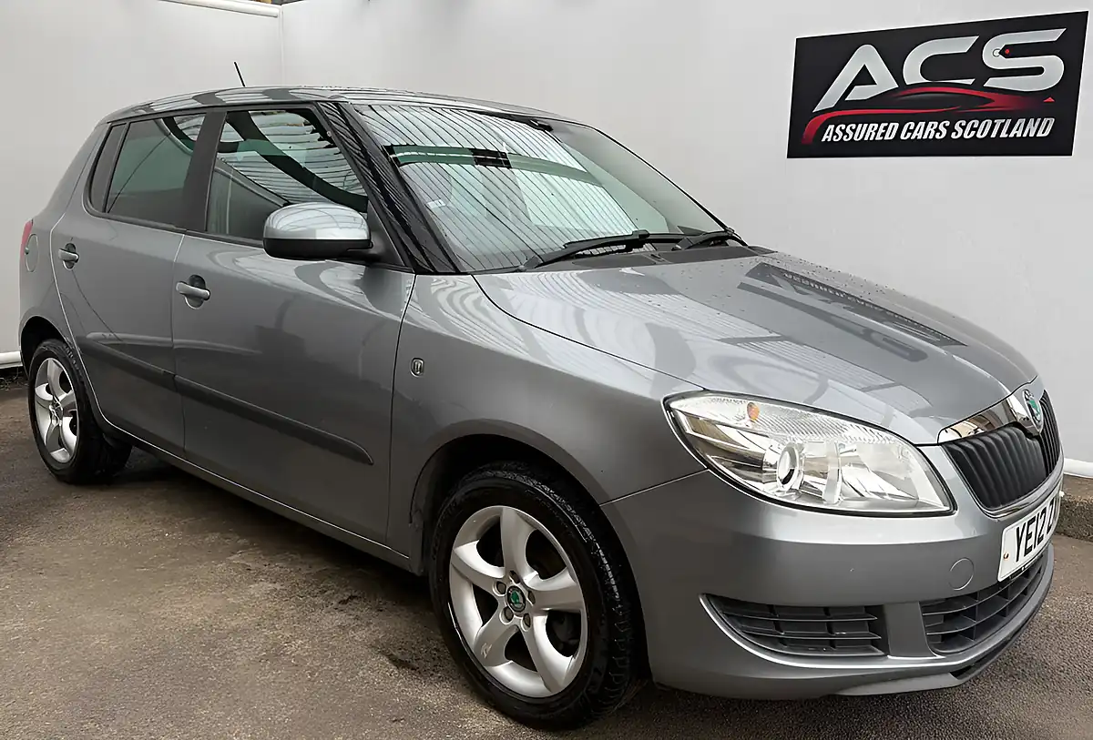 Used 2012 Skoda Fabia Se Plus Grey - Front View