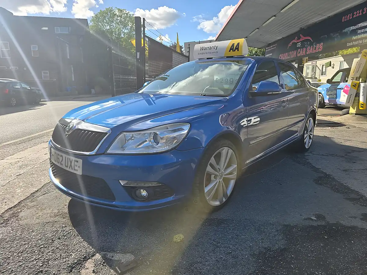 Used 2012 Skoda Octavia VRS Blue - Interior and Exterior details 4