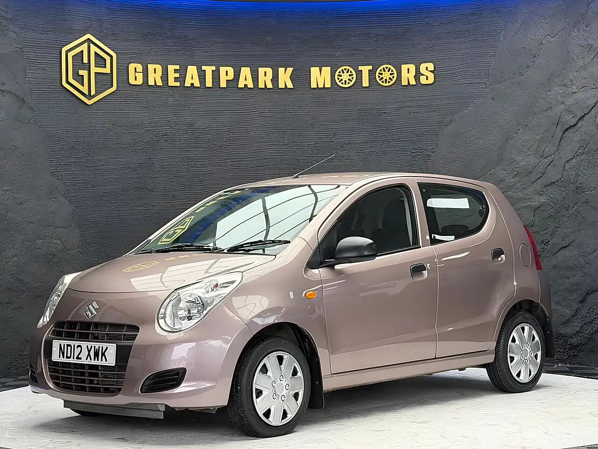 Used 2012 Suzuki Alto SZ3 Brown - Front View
