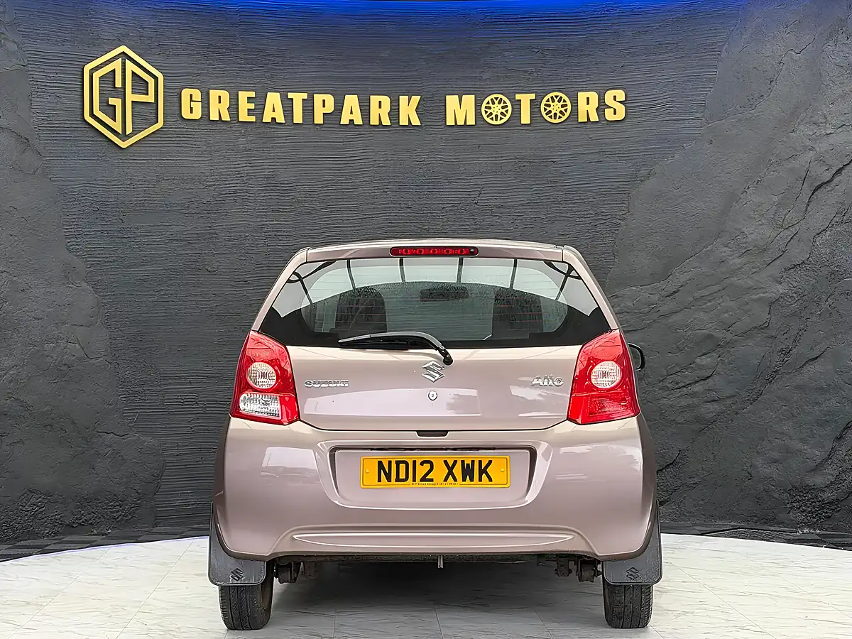 Used 2012 Suzuki Alto SZ3 Brown - Interior and Exterior details 6