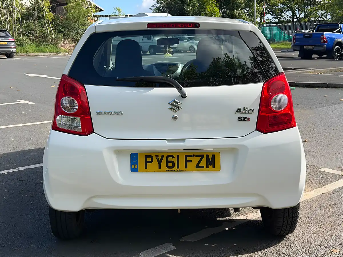 Used 2012 Suzuki Alto SZ3 White - Interior and Exterior details 6