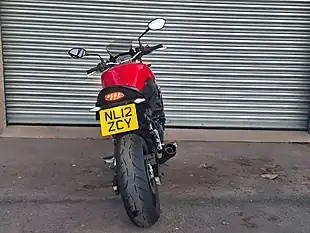 Used 2012 Suzuki Gsr Red - Interior and Exterior details 9
