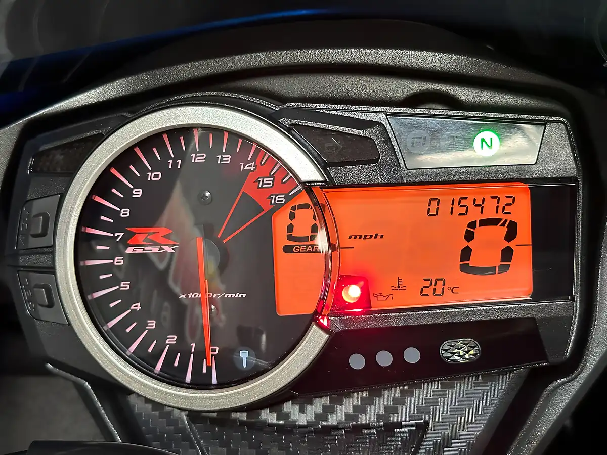 Used 2012 Suzuki GSX-R750 Blue - Interior and Exterior details 3