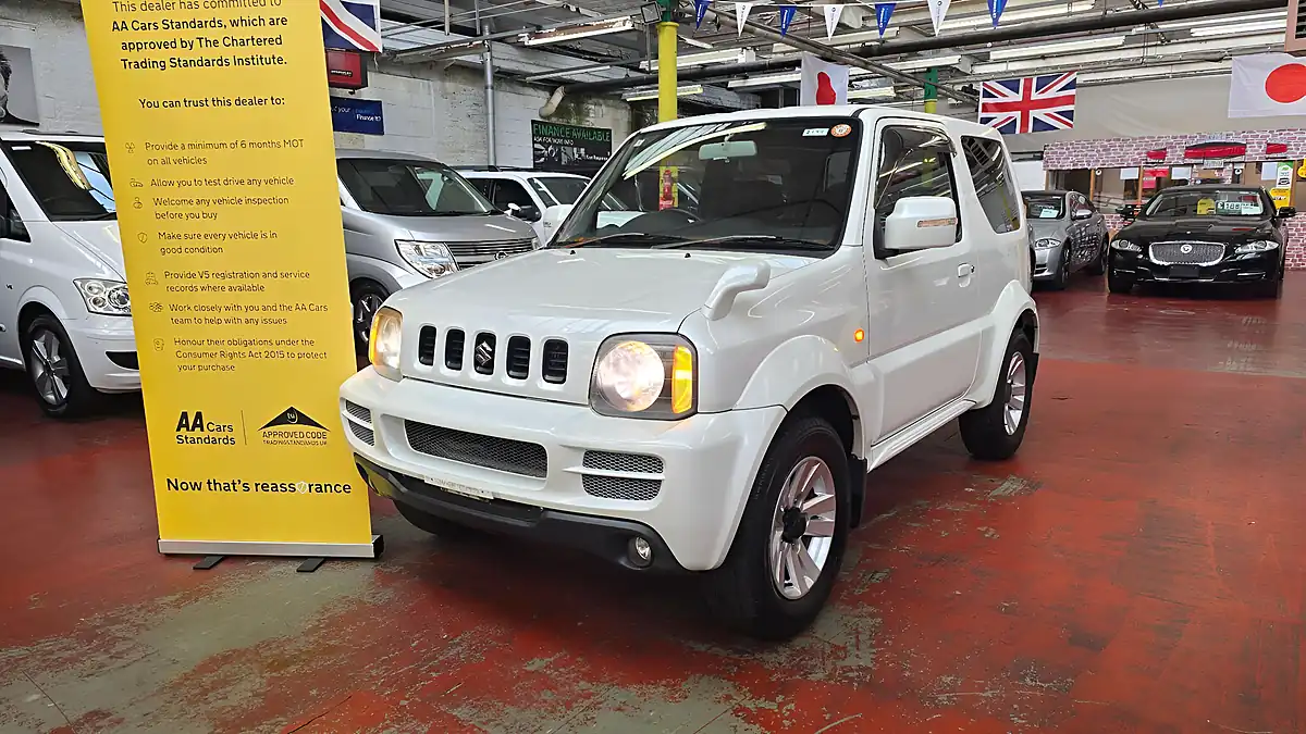 Used 2012 Suzuki Jimny SZ4 Sierra Cross X Adventure White - Interior and Exterior details 2