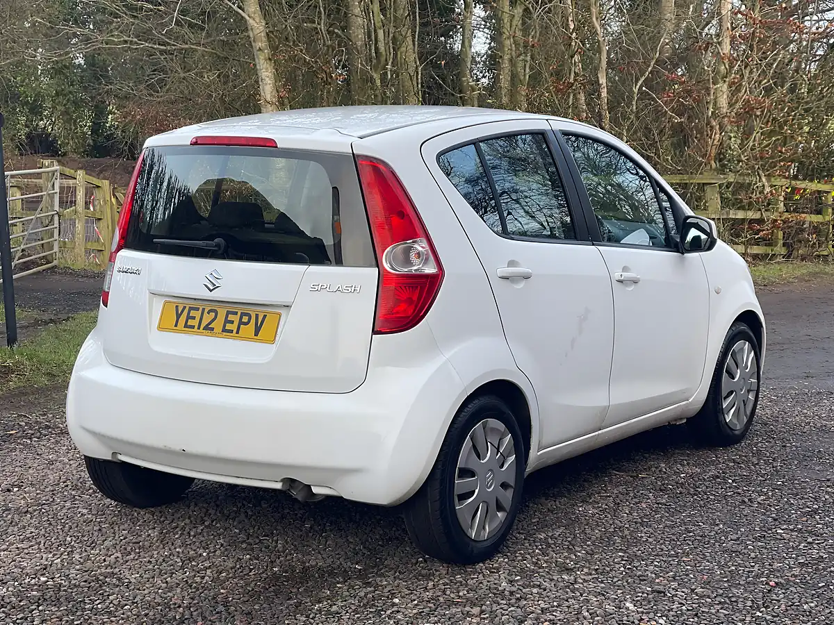 Used 2012 Suzuki Splash SZ2 White - Interior and Exterior details 3