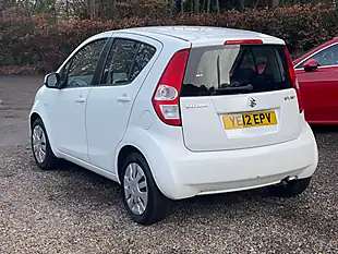 Used 2012 Suzuki Splash SZ2 White - Interior and Exterior details 5