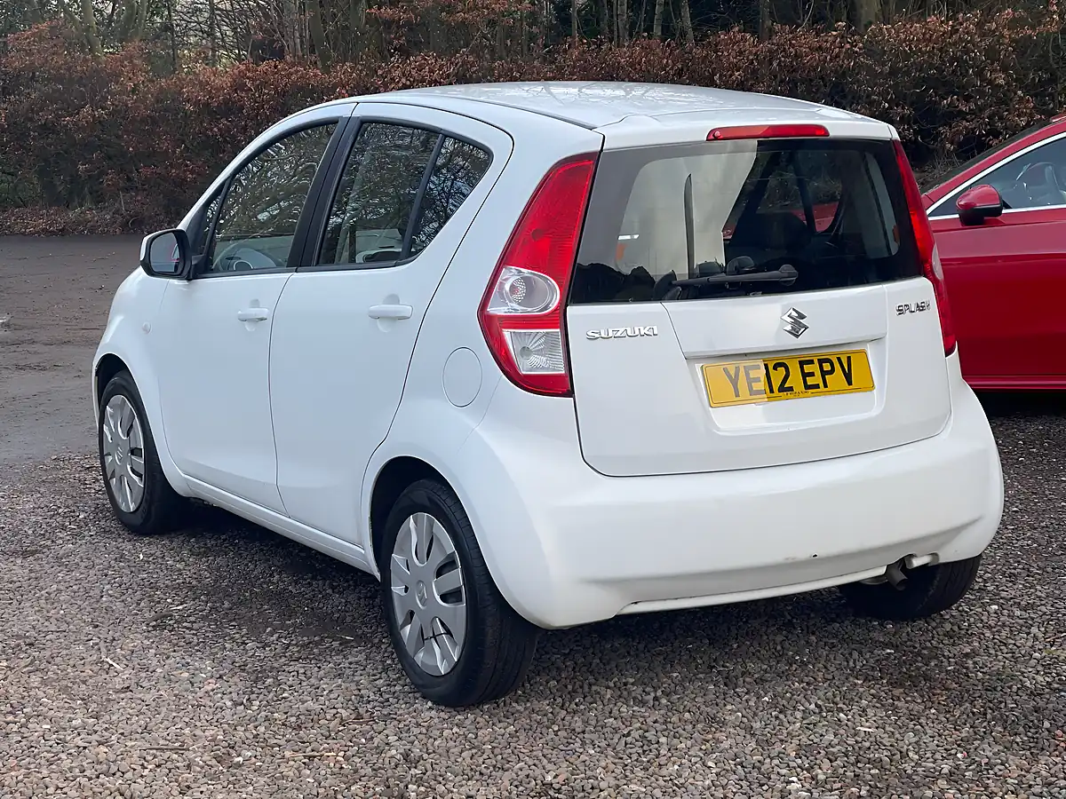 Used 2012 Suzuki Splash SZ2 White - Interior and Exterior details 5