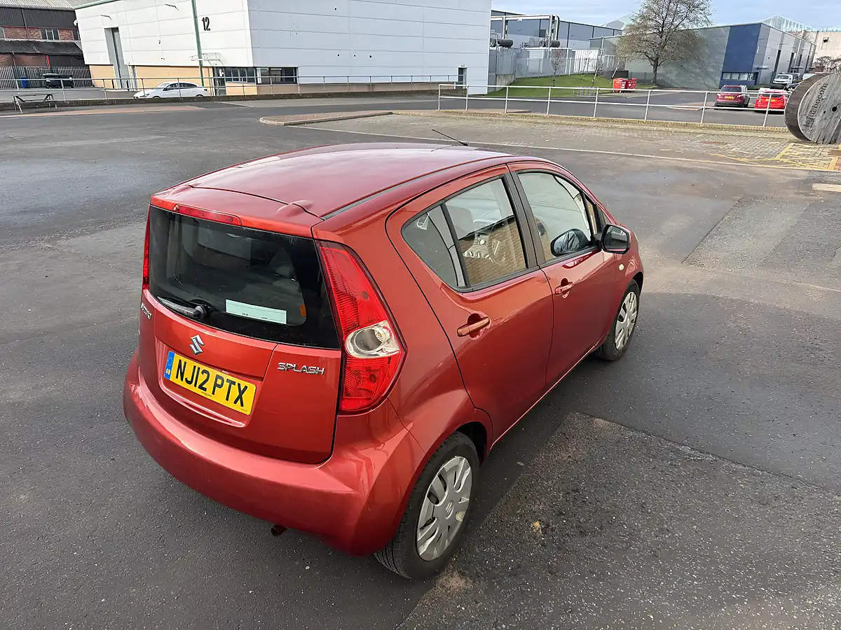 Used 2012 Suzuki Splash SZ3 Orange - Interior and Exterior details 17