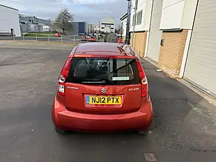 Used 2012 Suzuki Splash SZ3 Orange - Interior and Exterior details 8
