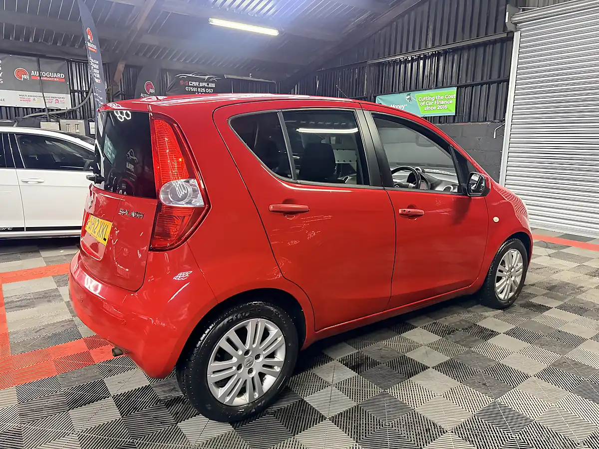 Used 2012 Suzuki Splash SZ4 Red - Interior and Exterior details 11