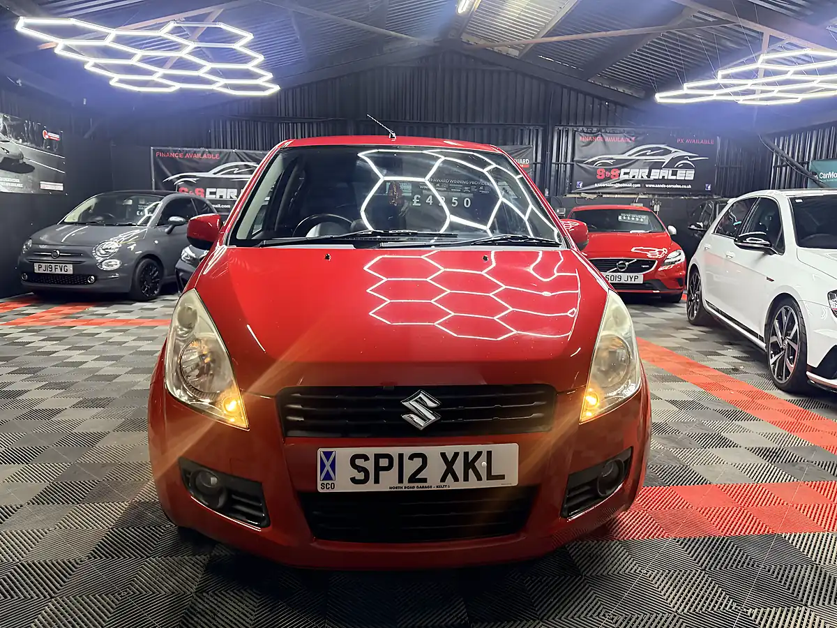 Used 2012 Suzuki Splash SZ4 Red - Interior and Exterior details 4