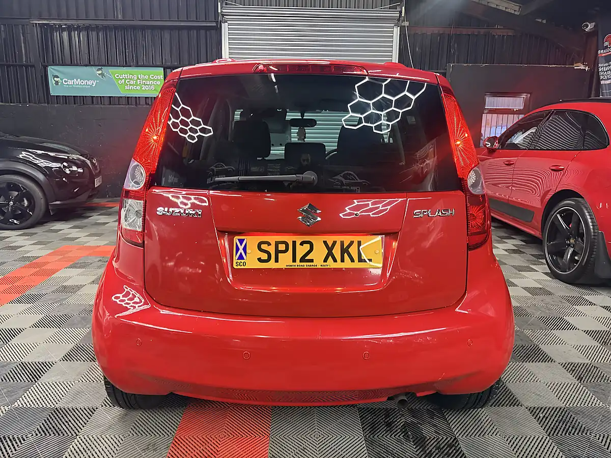 Used 2012 Suzuki Splash SZ4 Red - Interior and Exterior details 8