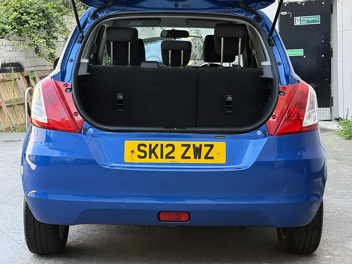 Used 2012 Suzuki Swift SZ3 Blue - Interior and Exterior details 10
