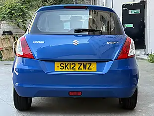 Used 2012 Suzuki Swift SZ3 Blue - Interior and Exterior details 8