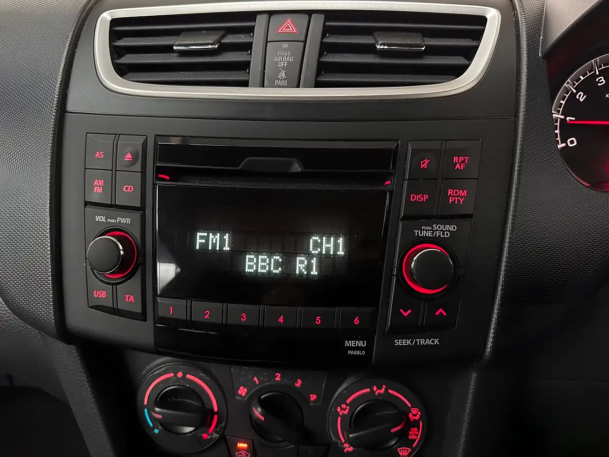 Used 2012 Suzuki Swift SZ3 Red - Interior and Exterior details 11