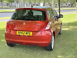 Used 2012 Suzuki Swift SZ4 Orange - Interior and Exterior details 6