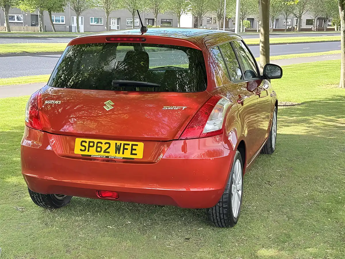 Used 2012 Suzuki Swift SZ4 Orange - Interior and Exterior details 6