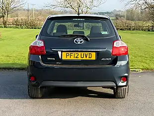 Used 2012 Toyota Auris Colour Collection Grey - Interior and Exterior details 6