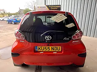 Used 2012 Toyota Aygo Fire Orange - Interior and Exterior details 14