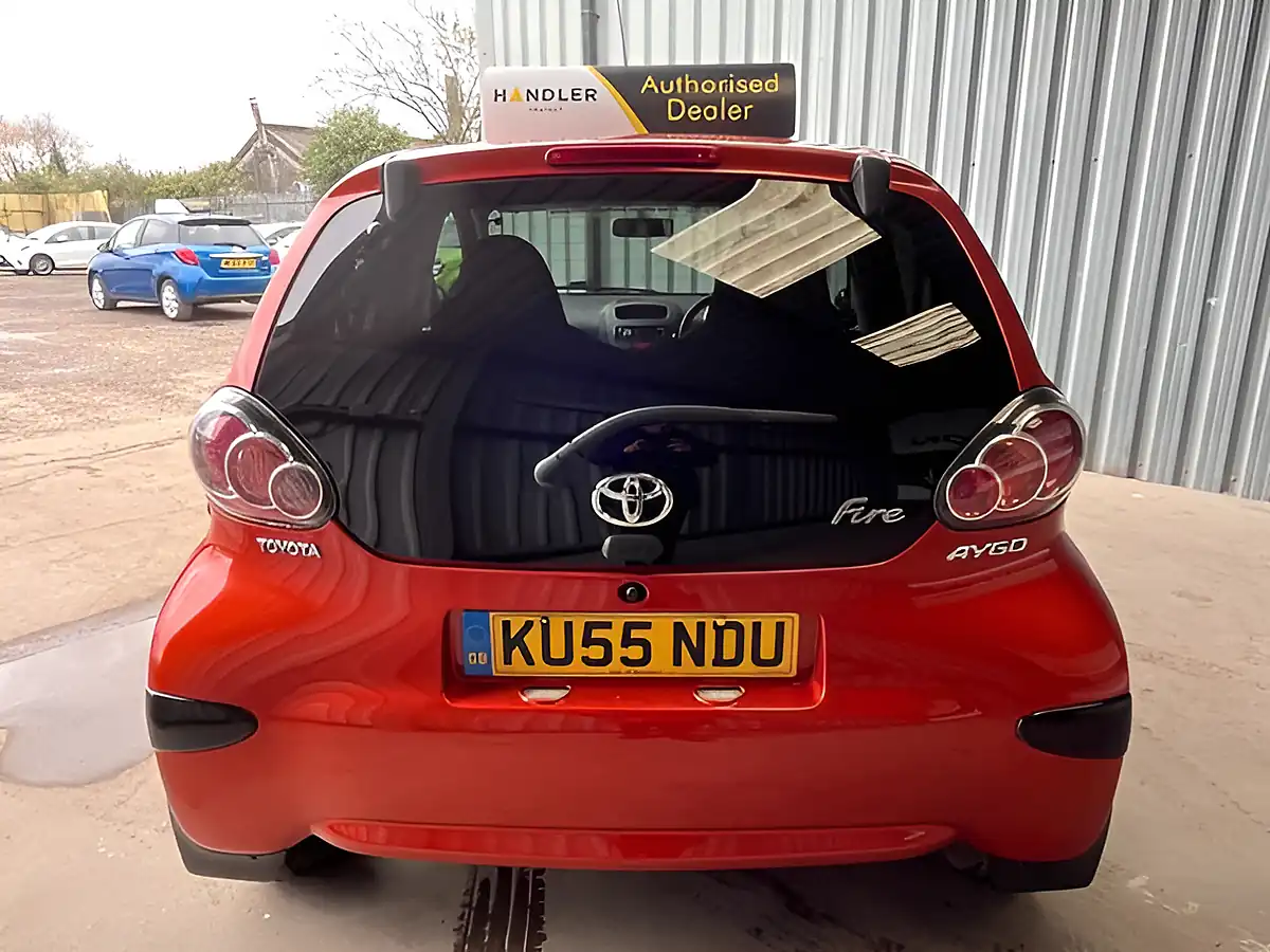 Used 2012 Toyota Aygo Fire Orange - Interior and Exterior details 14