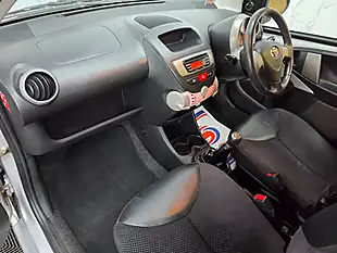 Used 2012 Toyota Aygo Ice Silver - Interior and Exterior details 12