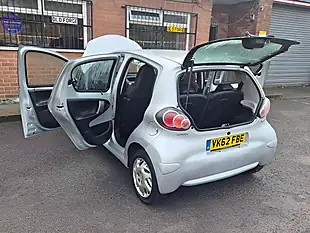 Used 2012 Toyota Aygo Ice Silver - Interior and Exterior details 12