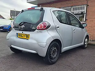 Used 2012 Toyota Aygo Ice Silver - Interior and Exterior details 14