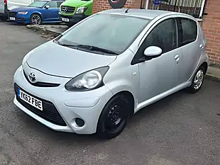 Used 2012 Toyota Aygo Ice Silver - Interior and Exterior details 5